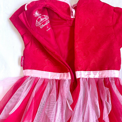 (Pre-loved) Disney Red Minnie Chinese Dress for Kids 迪士尼紅色公主裙 S