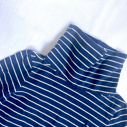 (Pre-loved) Polo Ralph Lauren Navy Blue Turtle Neck Dress 女童高領深藍色連衣裙 3T