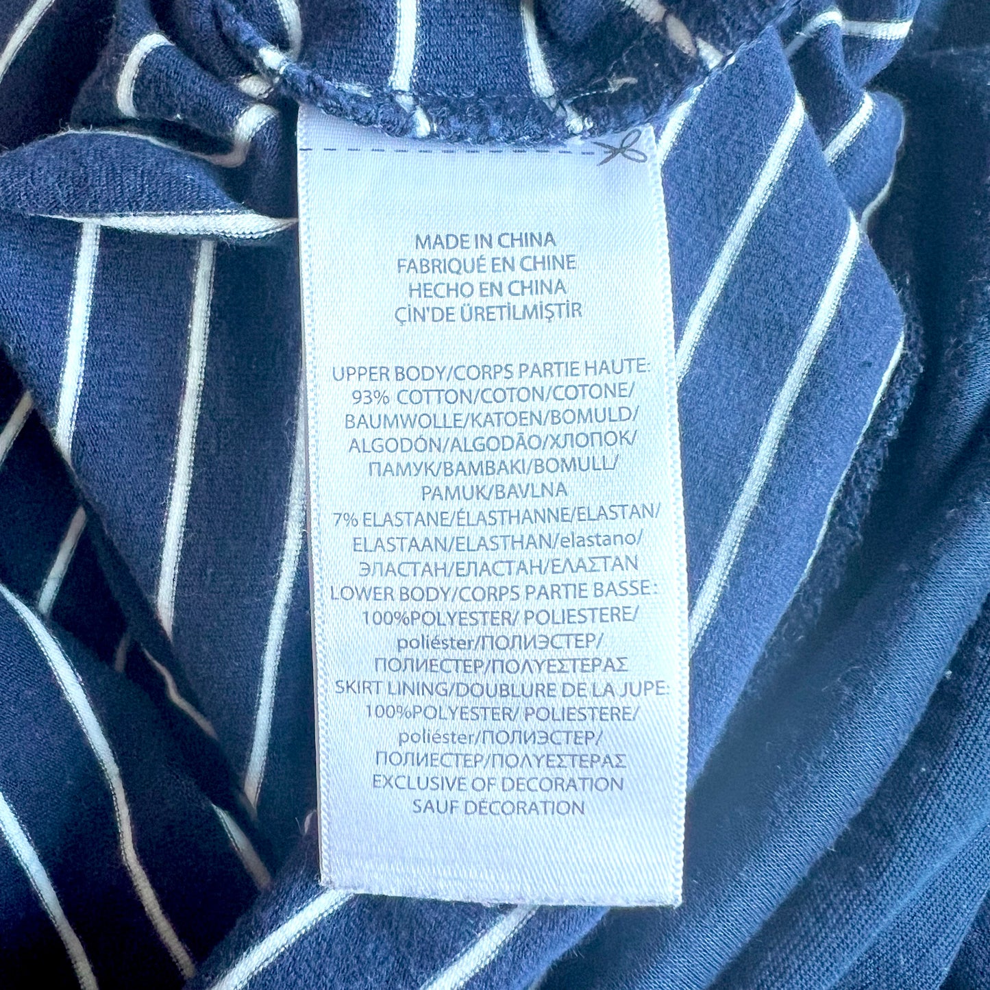 (Pre-loved) Polo Ralph Lauren Navy Blue Turtle Neck Dress 女童高領深藍色連衣裙 3T