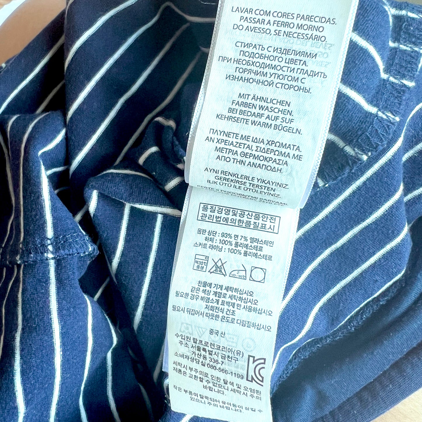 (Pre-loved) Polo Ralph Lauren Navy Blue Turtle Neck Dress 女童高領深藍色連衣裙 3T