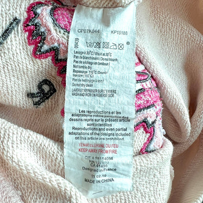 (Pre-loved) KENZO Pink Tiger Sweater 粉紅色長袖衛衣 3Y