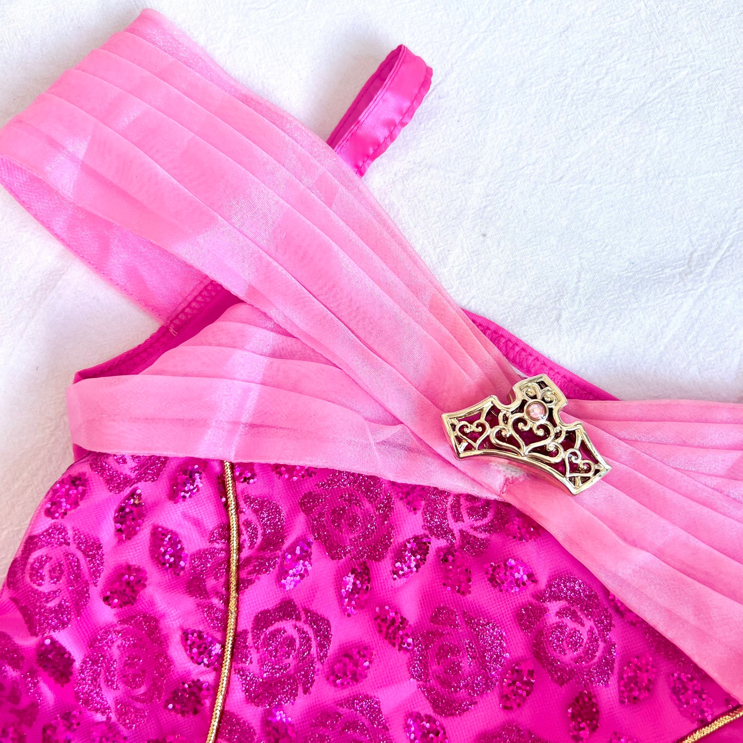 (Pre-loved) Disney Costume Aurora Dress 迪士尼睡公主裙 5/6 (已去除標籤)