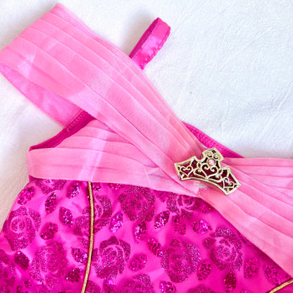 (Pre-loved) Disney Costume Aurora Dress 迪士尼睡公主裙 5/6 (已去除標籤)