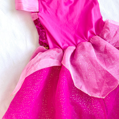 (Pre-loved) Disney Costume Aurora Dress 迪士尼睡公主裙 5/6 (已去除標籤)