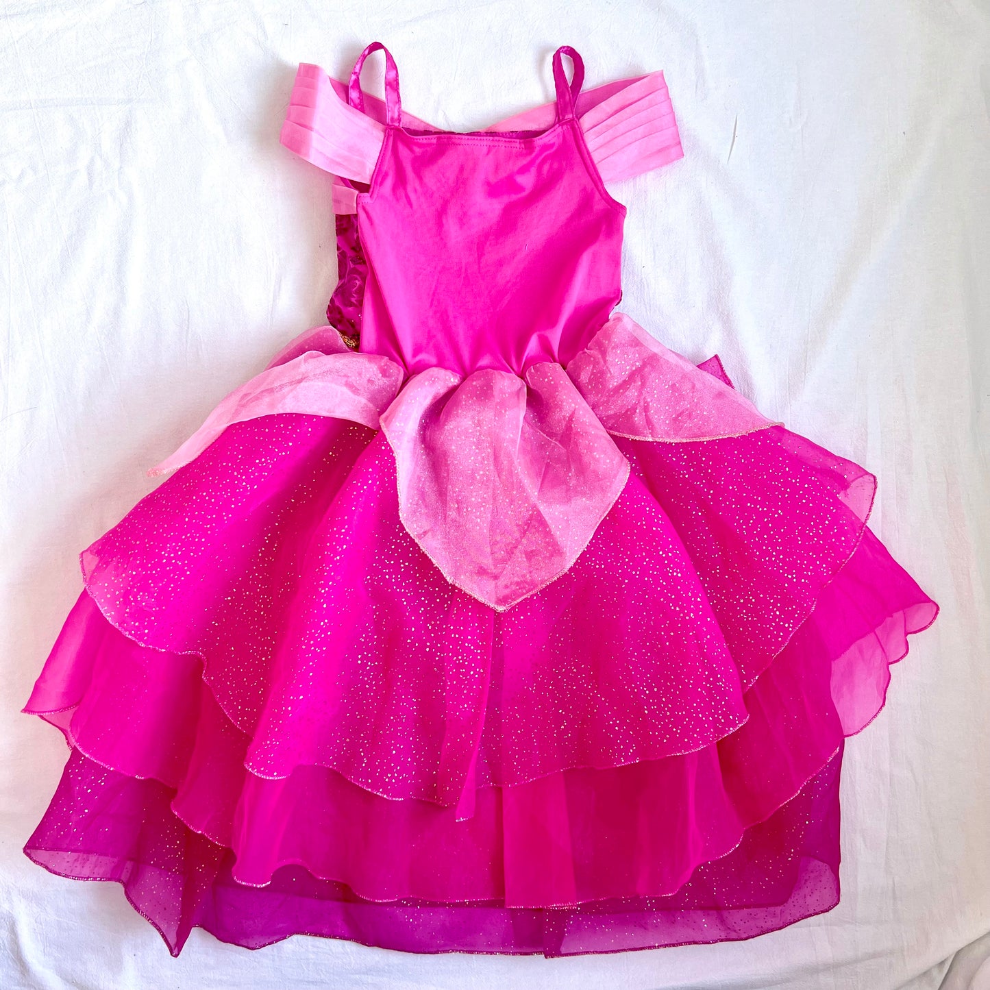 (Pre-loved) Disney Costume Aurora Dress 迪士尼睡公主裙 5/6 (已去除標籤)