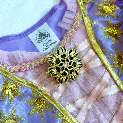 (Pre-loved) Disney Costume Rapunzel Dress 迪士尼長髮公主裙 5/6Y