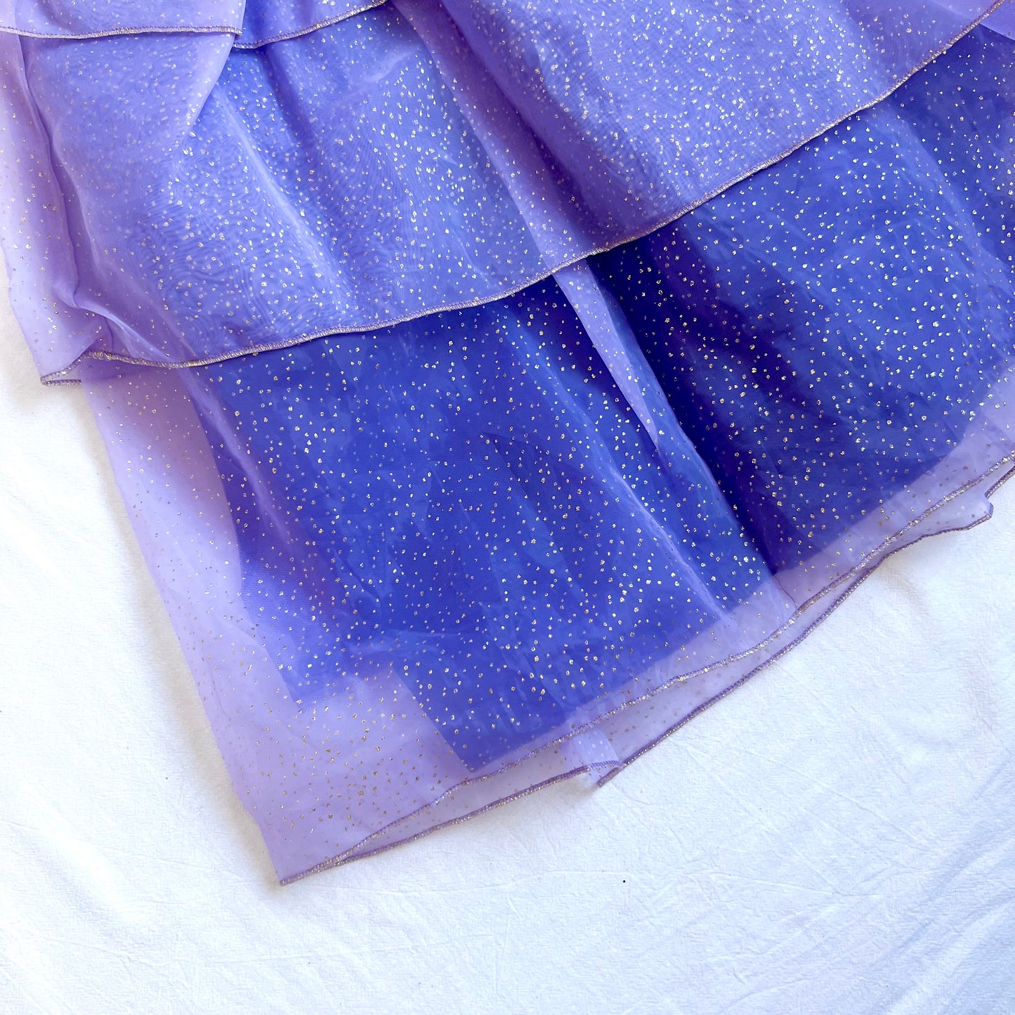 (Pre-loved) Disney Costume Rapunzel Dress 迪士尼長髮公主裙 5/6Y