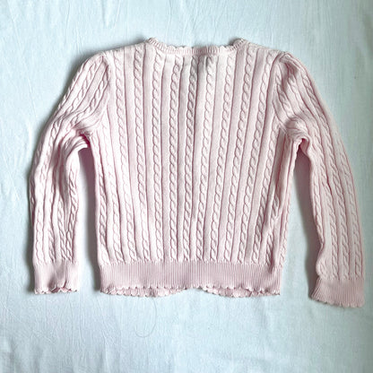 (Pre-loved) Polo Ralph Lauren Pink Cardigan 女童粉紅色開襟衫4Y