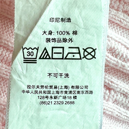 (Pre-loved) Polo Ralph Lauren Pink Cardigan 女童粉紅色開襟衫4Y