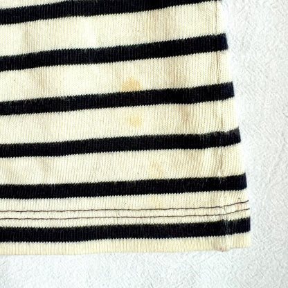 (Pre-loved) Petite Bateau Navy Striped Dress 深藍色短袖間條裙 4Y