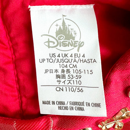 (Pre-loved) Disney Costumes Minnie Holiday Dress 迪士尼紅色米妮公主裙 4Y