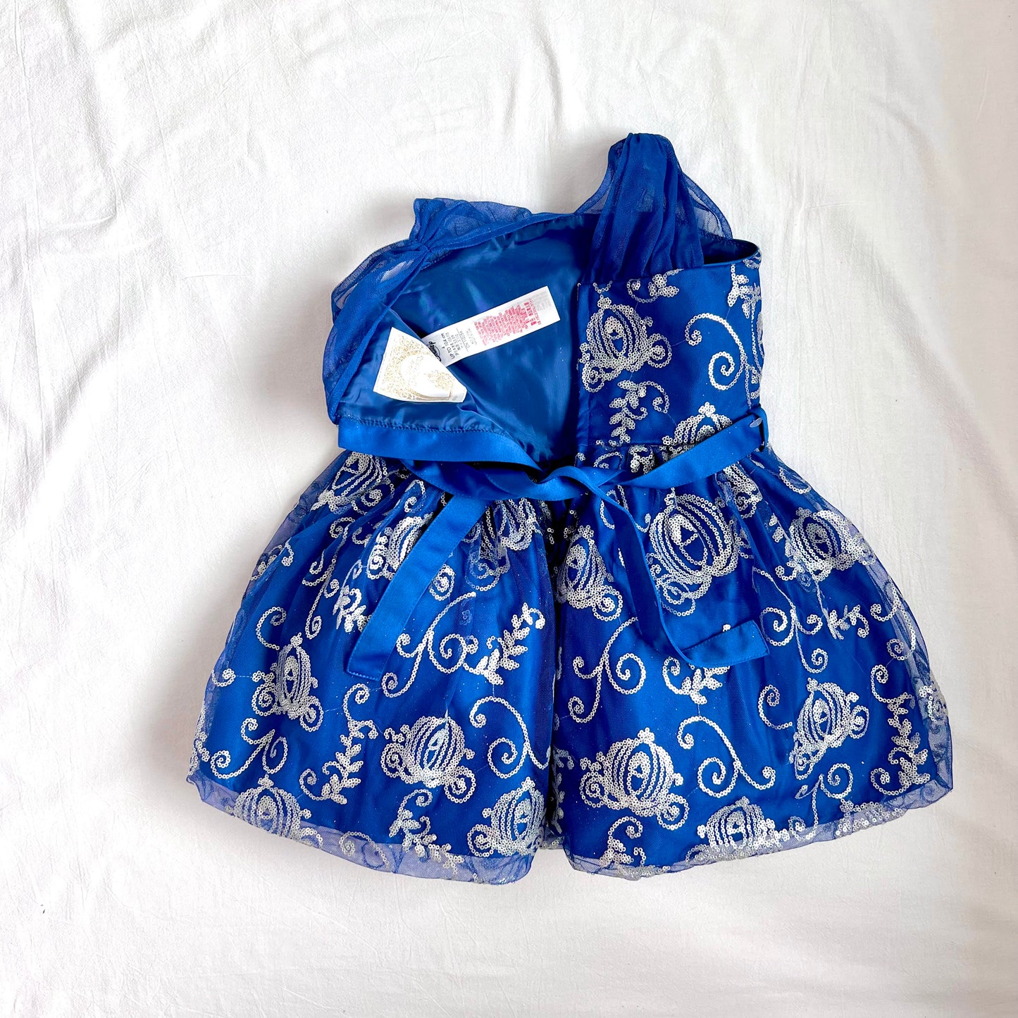 (Pre-loved) Disney Day Dress Cinderella 灰姑娘藍色公主裙 4Y