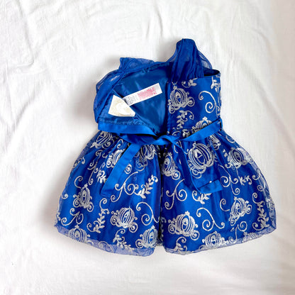 (Pre-loved) Disney Day Dress Cinderella 灰姑娘藍色公主裙 4Y