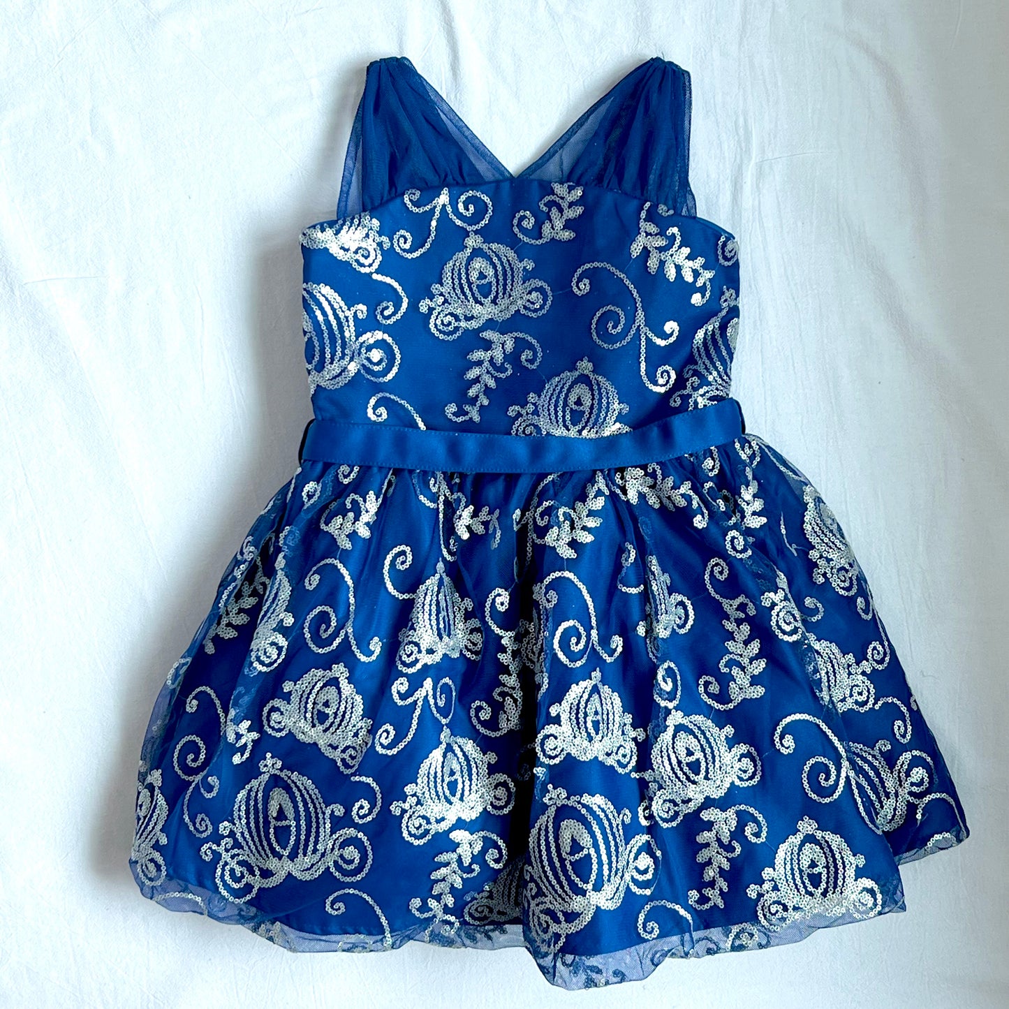 (Pre-loved) Disney Day Dress Cinderella 灰姑娘藍色公主裙 4Y