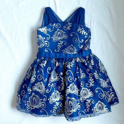 (Pre-loved) Disney Day Dress Cinderella 灰姑娘藍色公主裙 4Y