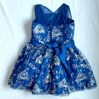 (Pre-loved) Disney Day Dress Cinderella 灰姑娘藍色公主裙 4Y
