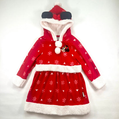 (Pre-loved) Disney Red Minnie Xmas Dress for Kids 迪士尼米妮聖誕公主裙 S