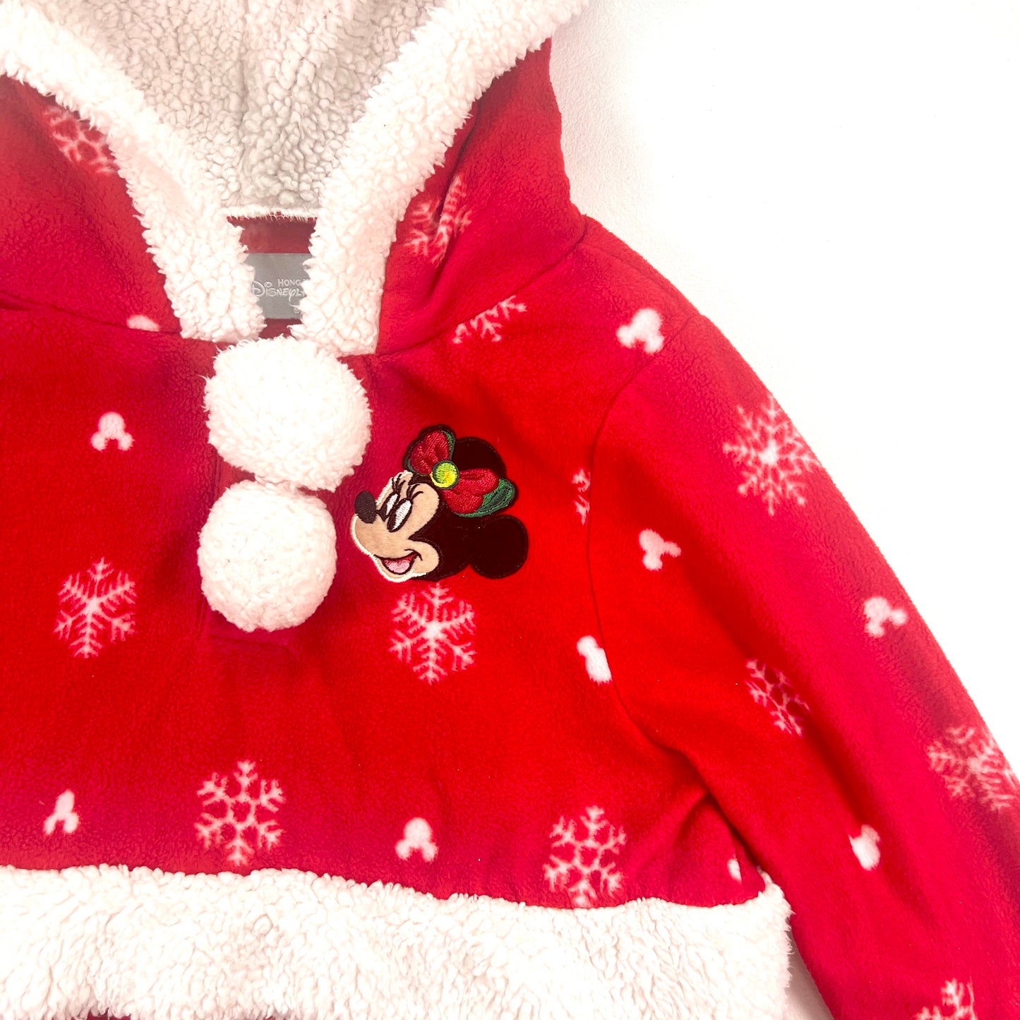 (Pre-loved) Disney Red Minnie Xmas Dress for Kids 迪士尼米妮聖誕公主裙 S
