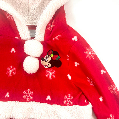 (Pre-loved) Disney Red Minnie Xmas Dress for Kids 迪士尼米妮聖誕公主裙 S