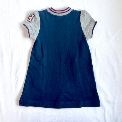(Pre-loved) Fendi Short Sleeve Blue Dress 短袖藍色裙 3Y