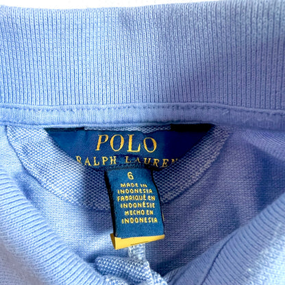 (Pre-loved) Polo Ralph Lauren Denim Blue Sleeveless Dress 女童藍色無袖連身裙 6Y