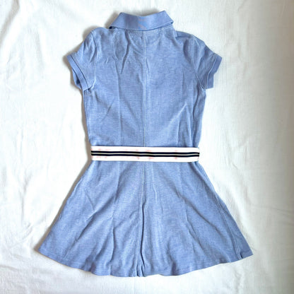 (Pre-loved) Polo Ralph Lauren Denim Blue Sleeveless Dress 女童藍色無袖連身裙 6Y