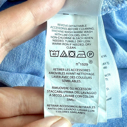 (Pre-loved) Polo Ralph Lauren Denim Blue Sleeveless Dress 女童藍色無袖連身裙 6Y