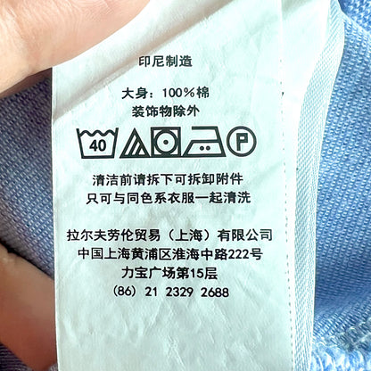(Pre-loved) Polo Ralph Lauren Denim Blue Sleeveless Dress 女童藍色無袖連身裙 6Y