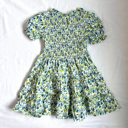 (Pre-loved) Polo Ralph Lauren Girls' Alma Floral Faux-Wrap Jersey Dress 女童短袖印花裙 4Y