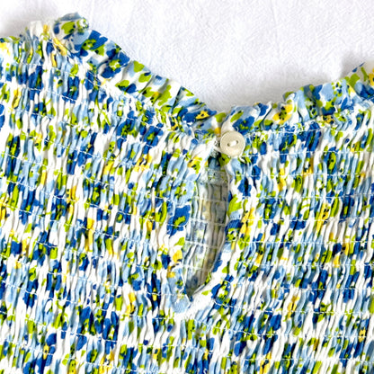 (Pre-loved) Polo Ralph Lauren Girls' Alma Floral Faux-Wrap Jersey Dress 女童短袖印花裙 4Y