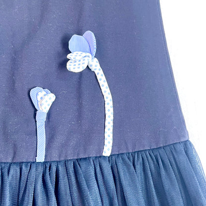 (Pre-loved) Nicholas & Bears Navy Tulle Dress 薄紗無袖連身裙 6Y