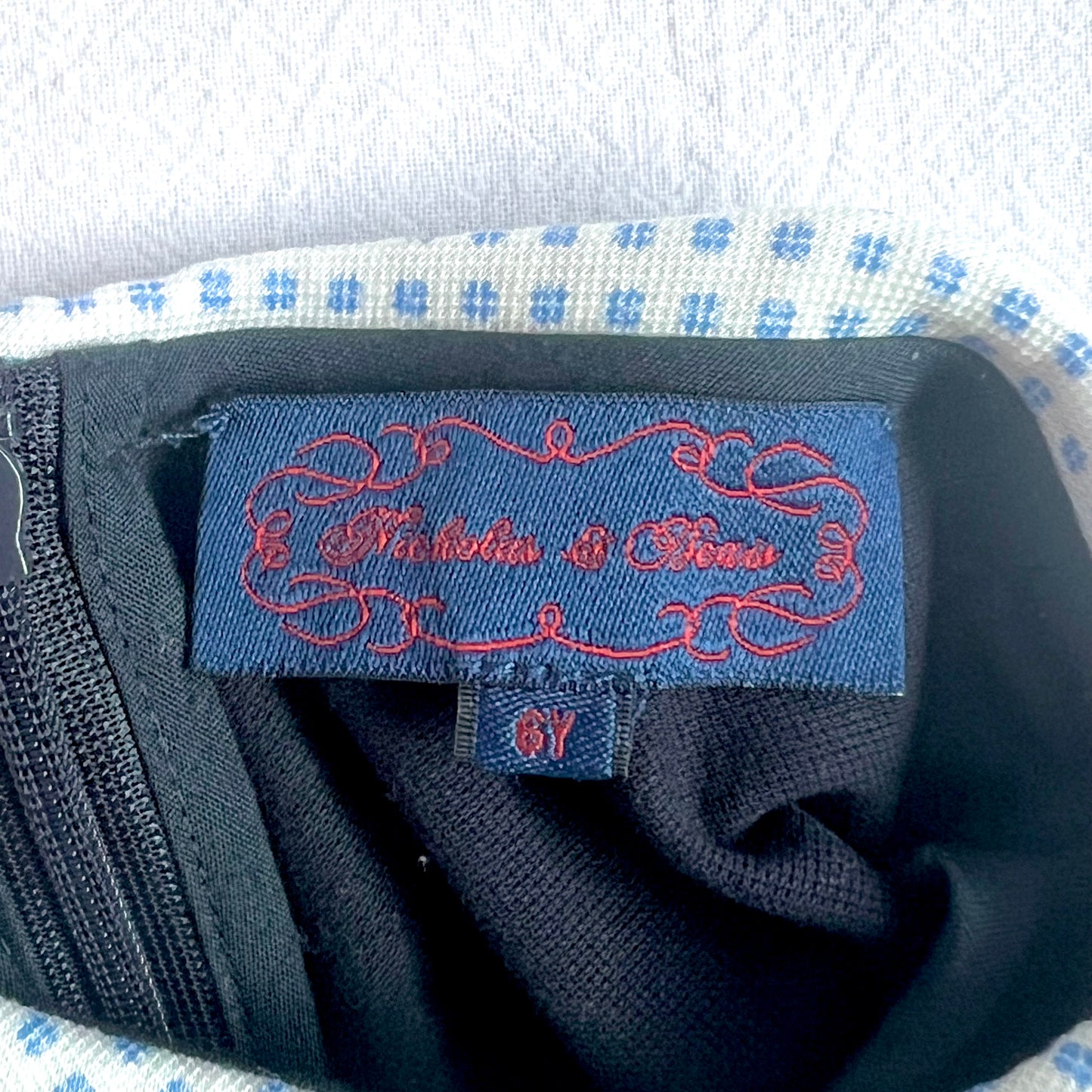 (Pre-loved) Nicholas & Bears Navy Tulle Dress 薄紗無袖連身裙 6Y