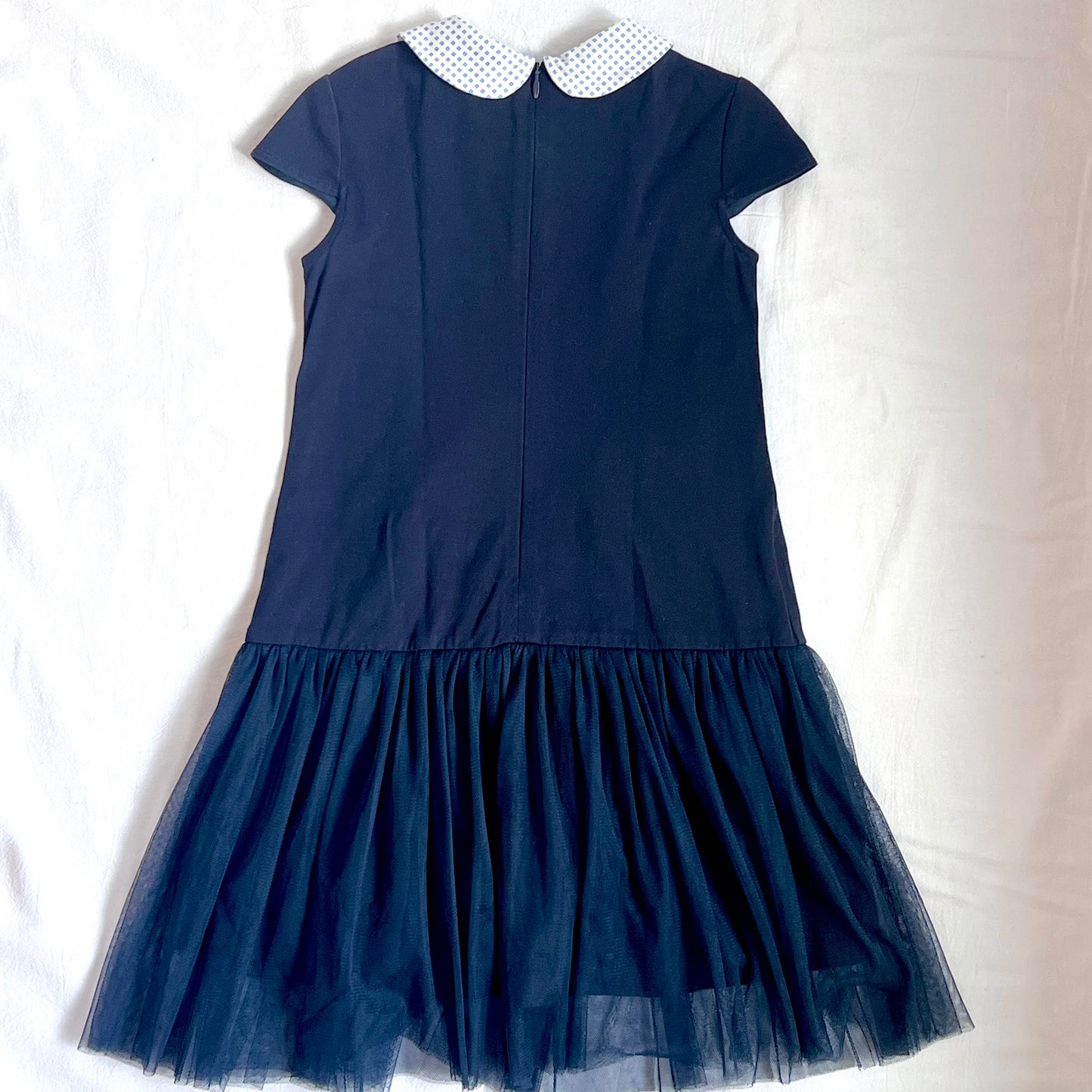 (Pre-loved) Nicholas & Bears Navy Tulle Dress 薄紗無袖連身裙 6Y