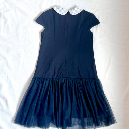 (Pre-loved) Nicholas & Bears Navy Tulle Dress 薄紗無袖連身裙 6Y