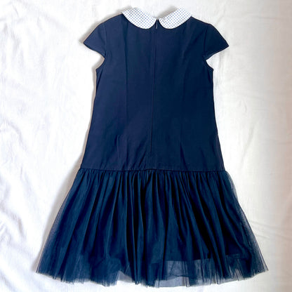 (Pre-loved) Nicholas & Bears Navy Tulle Dress 薄紗無袖連身裙 6Y