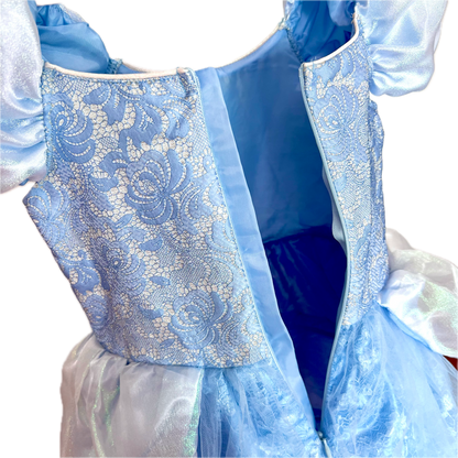 (Pre-loved) Disney BBB Costumes Cinderella 迪士尼灰姑娘公主裙 5/6 size S