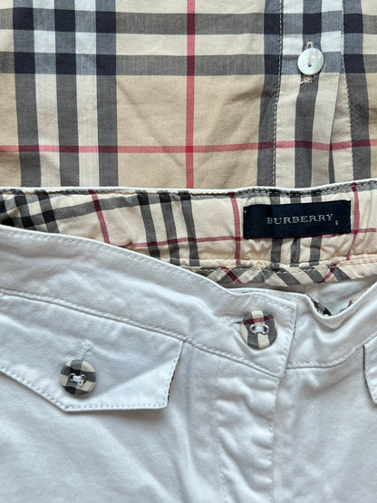 (Pre-loved) Burberry Short Sleeve Shirt Long Pants 女童短袖襯衫長褲 3Y 98