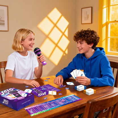 Grab The Mic Karaoke Party Game 卡拉OK派對桌遊