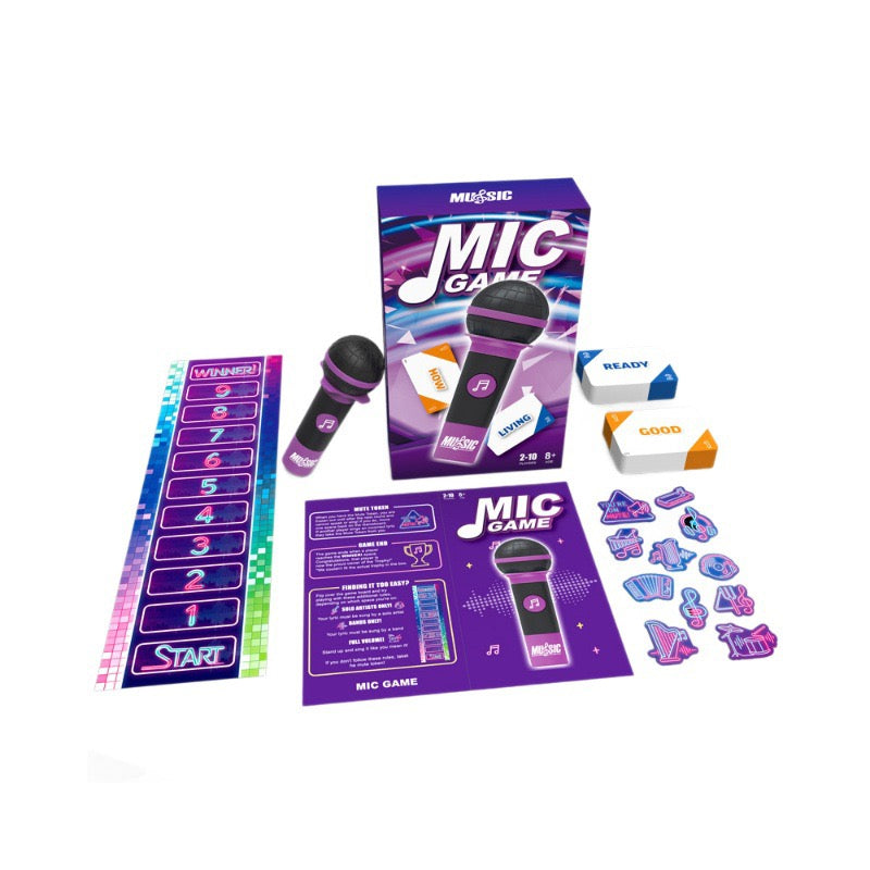 Grab The Mic Karaoke Party Game 卡拉OK派對桌遊