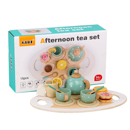Afternoon Tea Toy Set 木製兒童下午茶扮家家酒玩具套裝