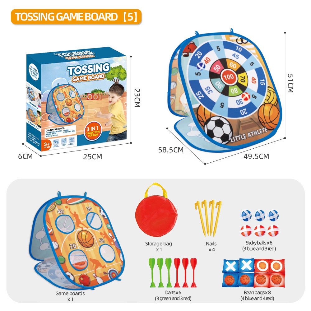 Bean Bag Toss Game 兒童投擲遊戲套裝
