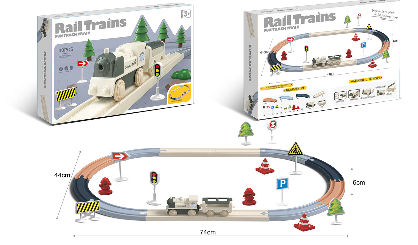 Train Tracks Playset 玩具火車套裝組 - Small