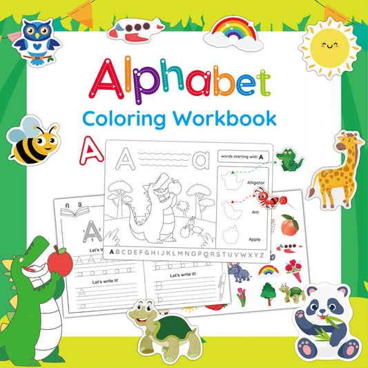 Kids Alphabet Workbook 兒童英語字母練習冊