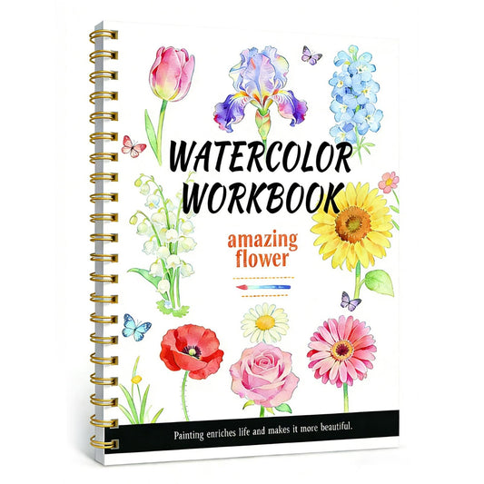 Watercolor Workbook 水彩繪畫教程書