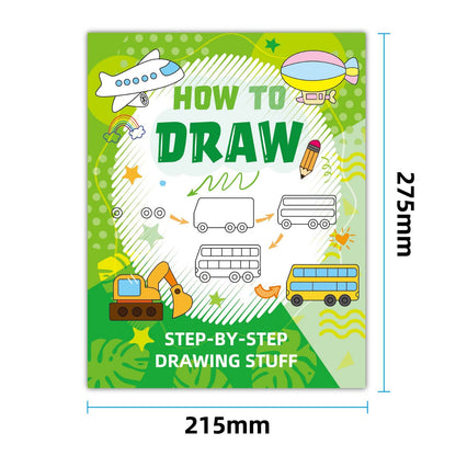 Step By Step Drawing Book 兒童繪畫本