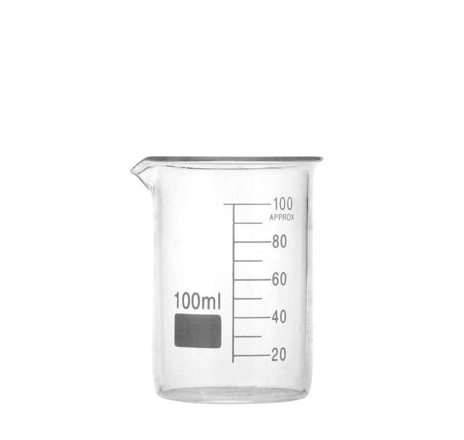 100ml Glass Beaker 玻璃燒杯 – Formula101hk