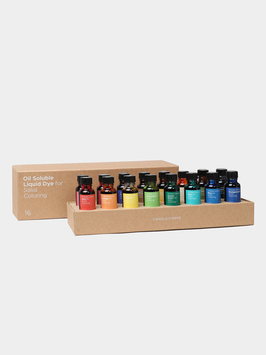 Liquid Dye Set 油性液體顏料 20ml x 16色套裝