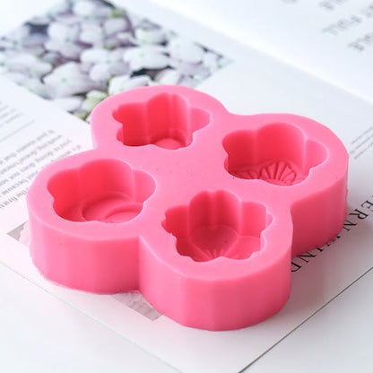 Four Sakura Flower Mold 四連櫻花模具