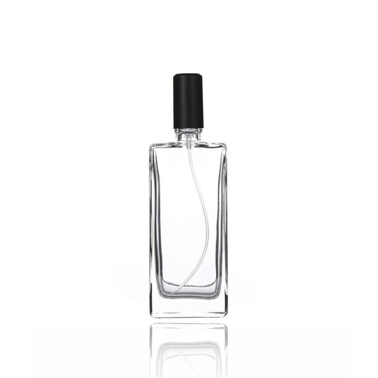 50ml Rectangle Glass Spray 長方形玻璃噴霧 (Black Lid)