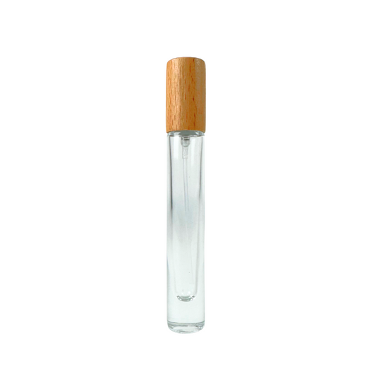 10ml Round Glass Spray 圓柱形玻璃噴霧 (木蓋)